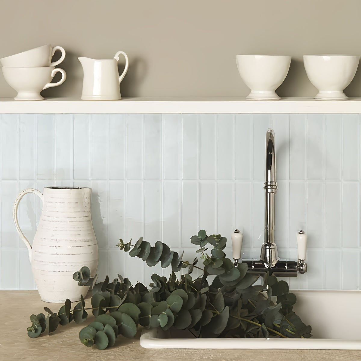 3D Self-adhesive Wall Tiles – Waterproof PVC, Modern Backsplash for Kitchen or Bathroom Decoration