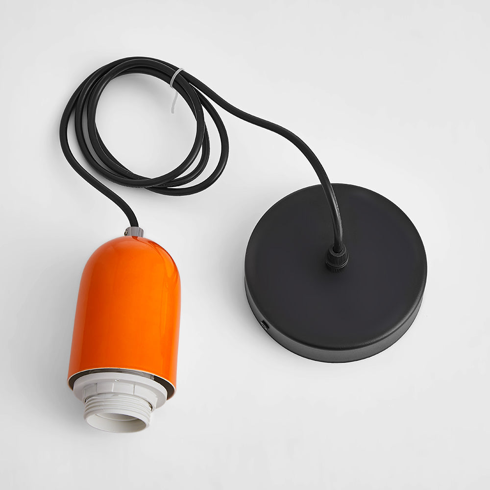 Pendant lamp - Modern design lamp in colorful iron for the dining table, kitchen, or living room.