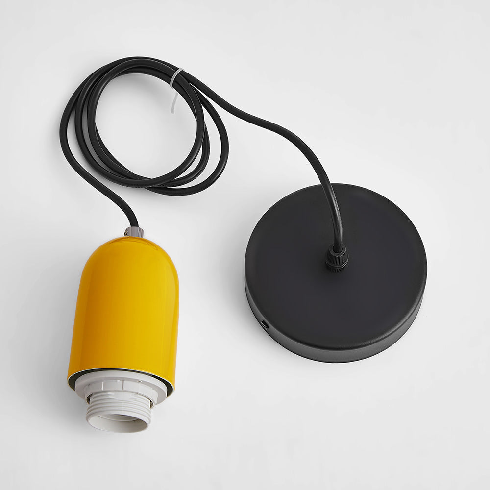 Pendant lamp - Modern design lamp in colorful iron for the dining table, kitchen, or living room.