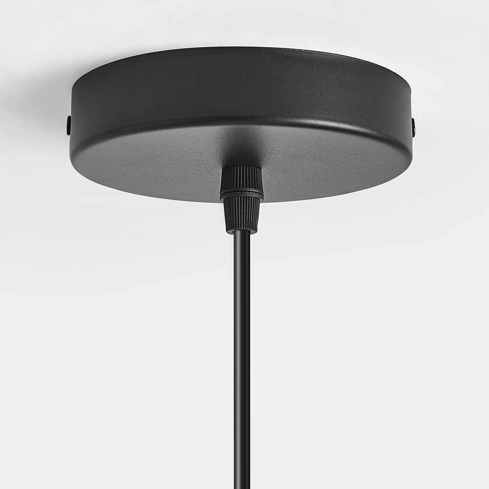 Pendant lamp - Modern design lamp in colorful iron for the dining table, kitchen, or living room.