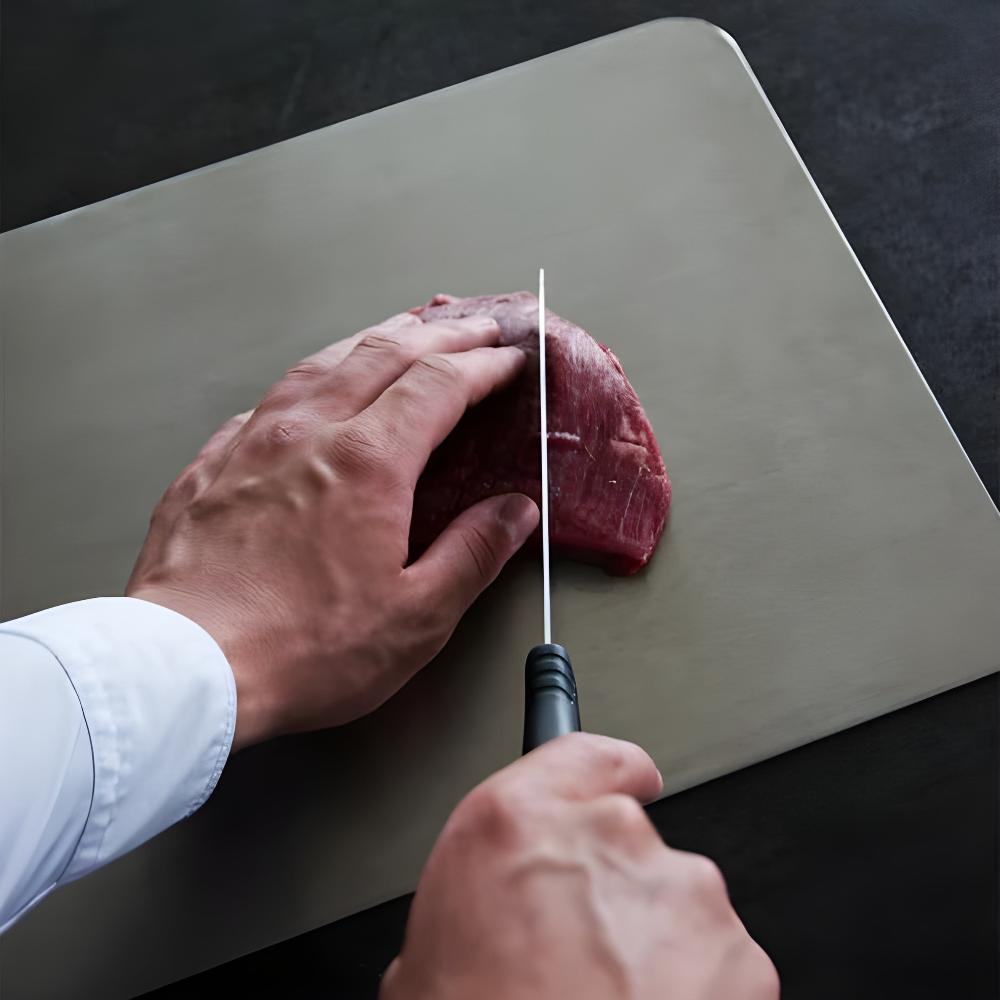 RVS Cutting Board – Antibacterial, Durable Design for Kitchen or Dining Room