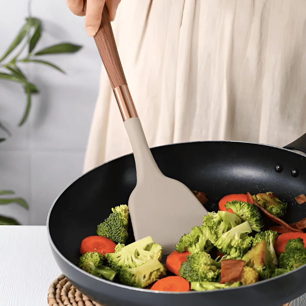 Silicone Pot Set – 10 Pieces, Heat Resistant and Ergonomic for Modern Kitchen