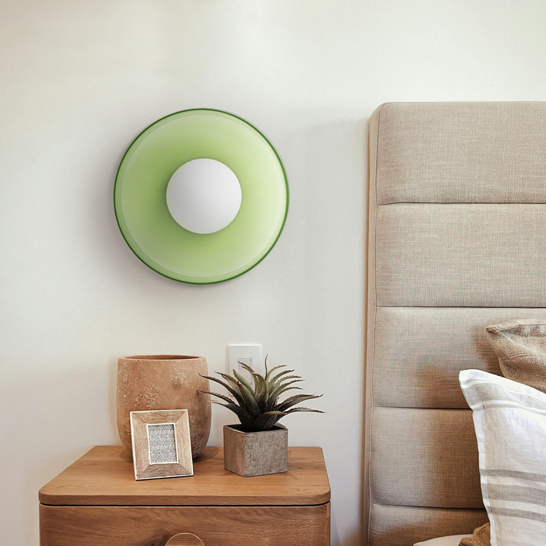 Modern LED Loft Lamp – Glass, Dimmable Light for Living Room, Bedroom or Office