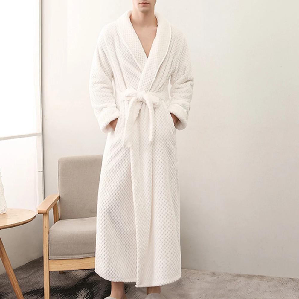 Fleece Bathrobe – Unisex, Soft and Warm for Home Use and Relaxation