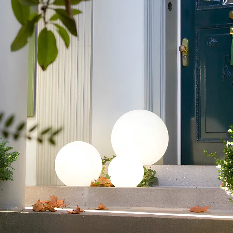 Sferische tuinlamp – Weerbestendig, 16 kleuren met afstandsbediening voor decoratie binnen en buiten