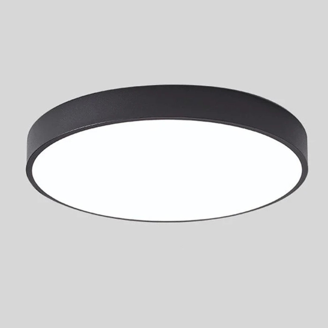 Scandinavian Wood LED Ceiling Lamp – Natural Wood, Modern Design for Bedroom or Living Room