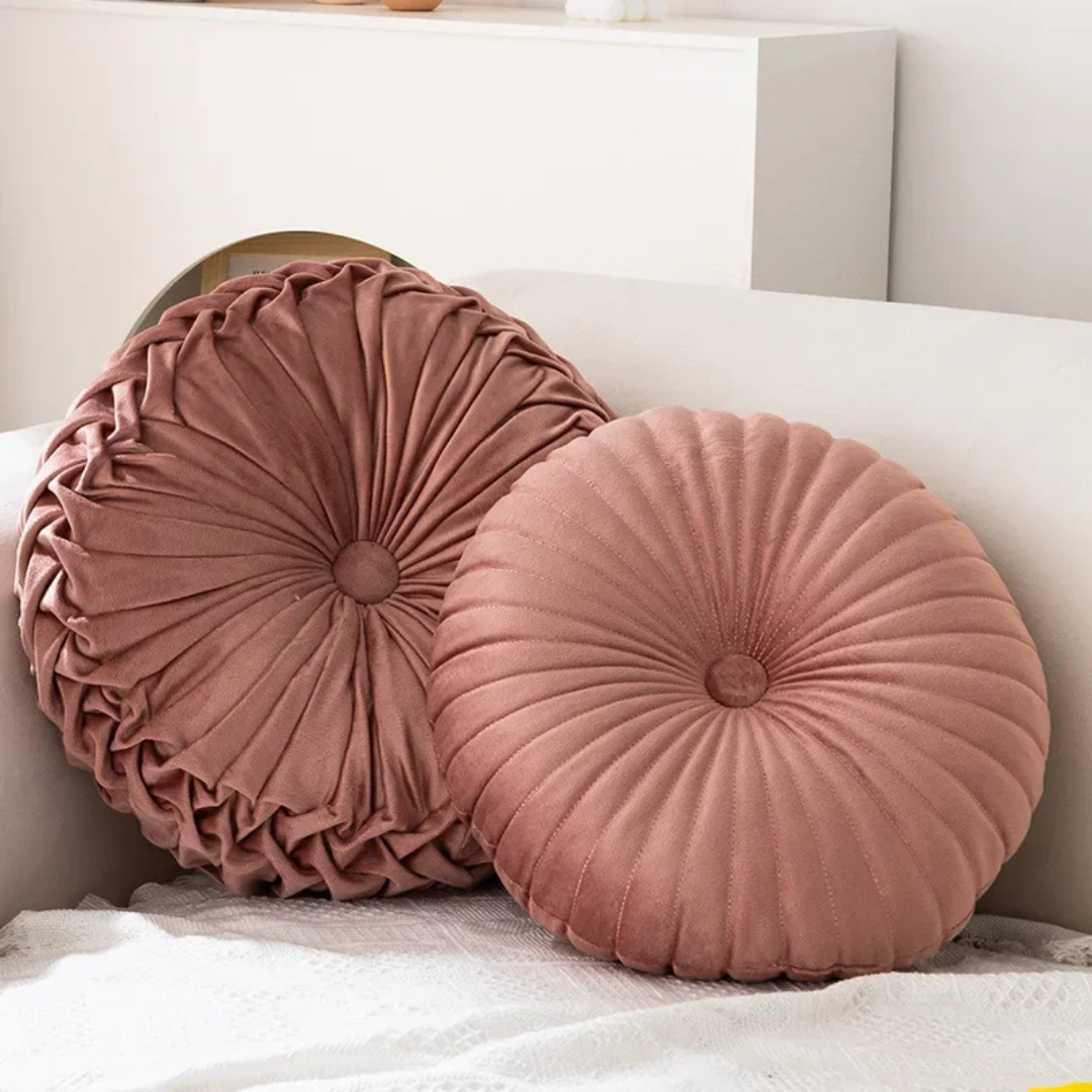 Zacht decoratief sierkussen – Zacht polyester in crèmekleur voor de woonkamer of slaapkamer
