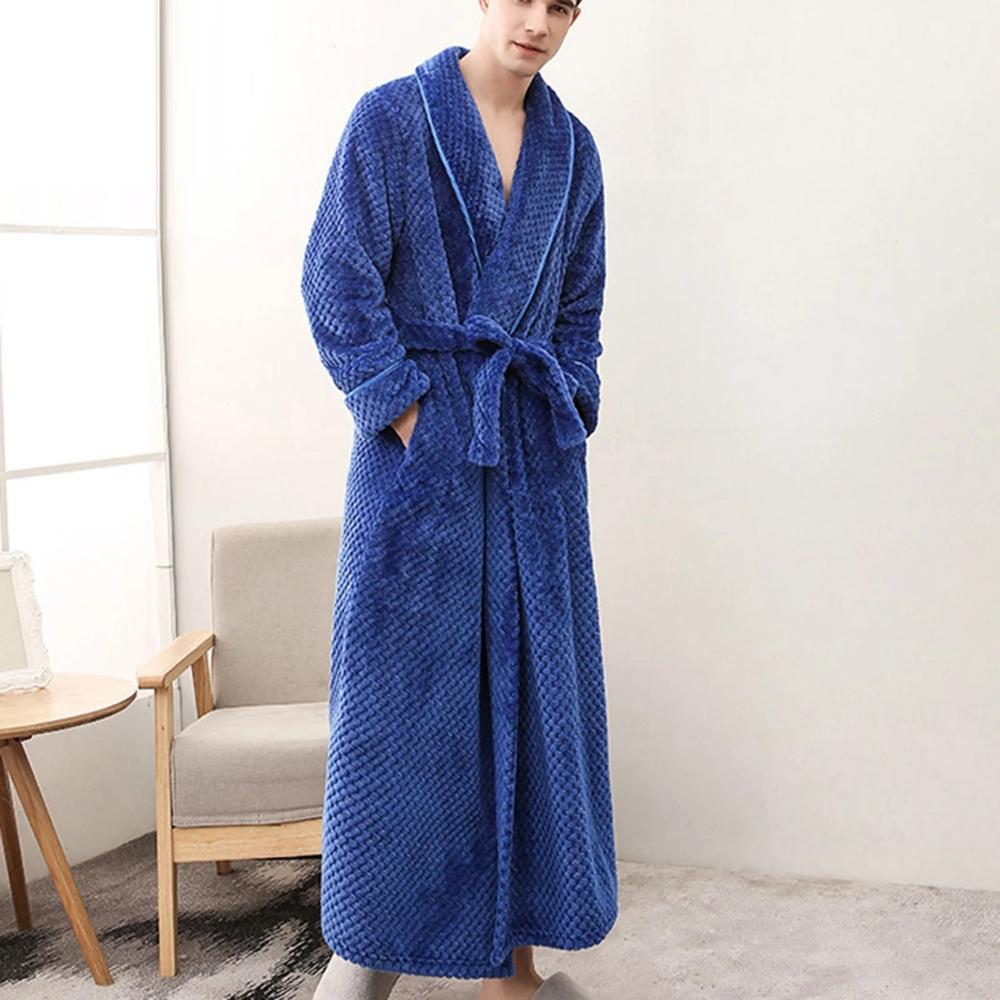 Fleece Bathrobe – Unisex, Soft and Warm for Home Use and Relaxation