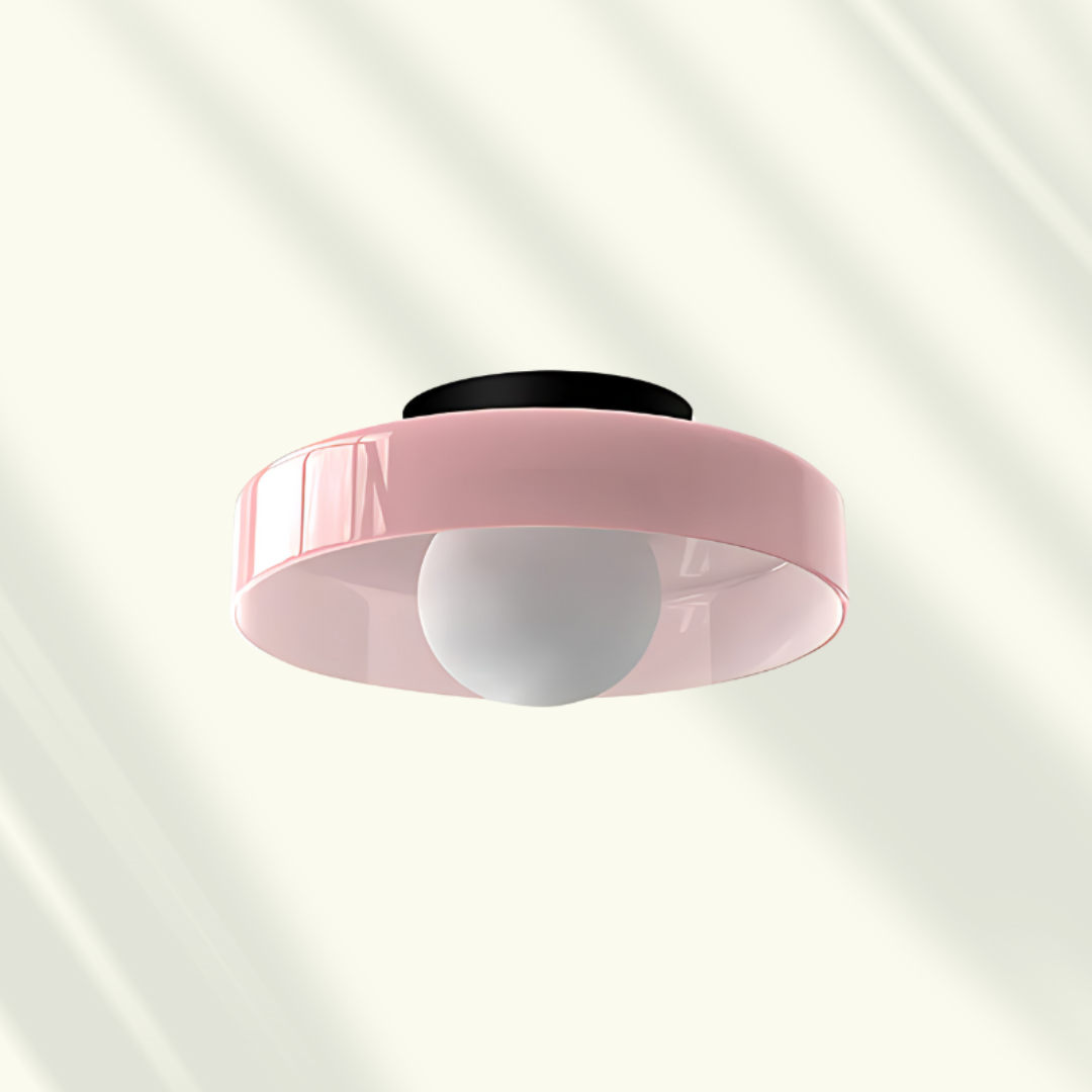 Modern LED Loft Lamp – Glass, Dimmable Light for Living Room, Bedroom or Office