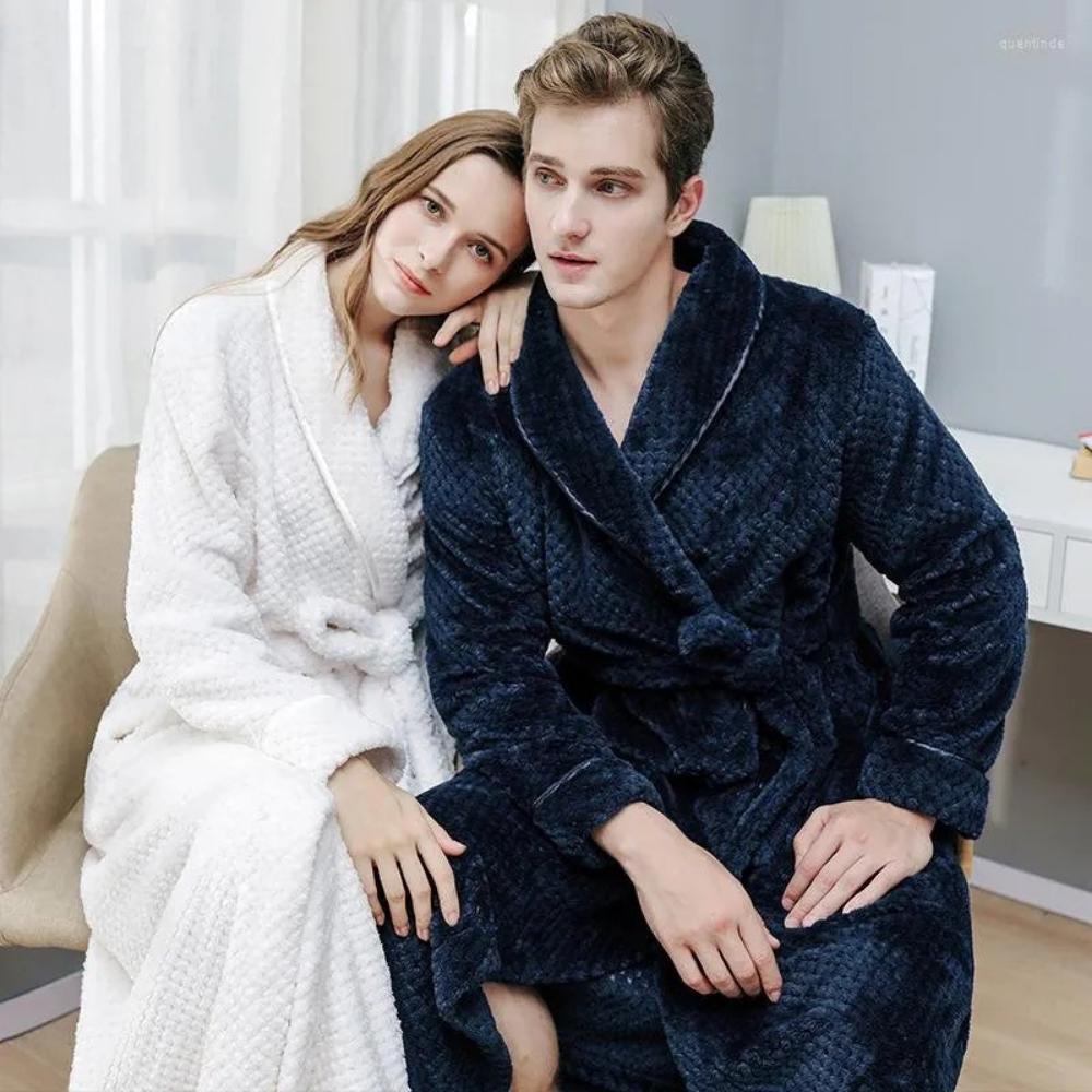 Fleece Badekåbe – Unisex, Blød og Varm til Hjemmebrug og Afslapning