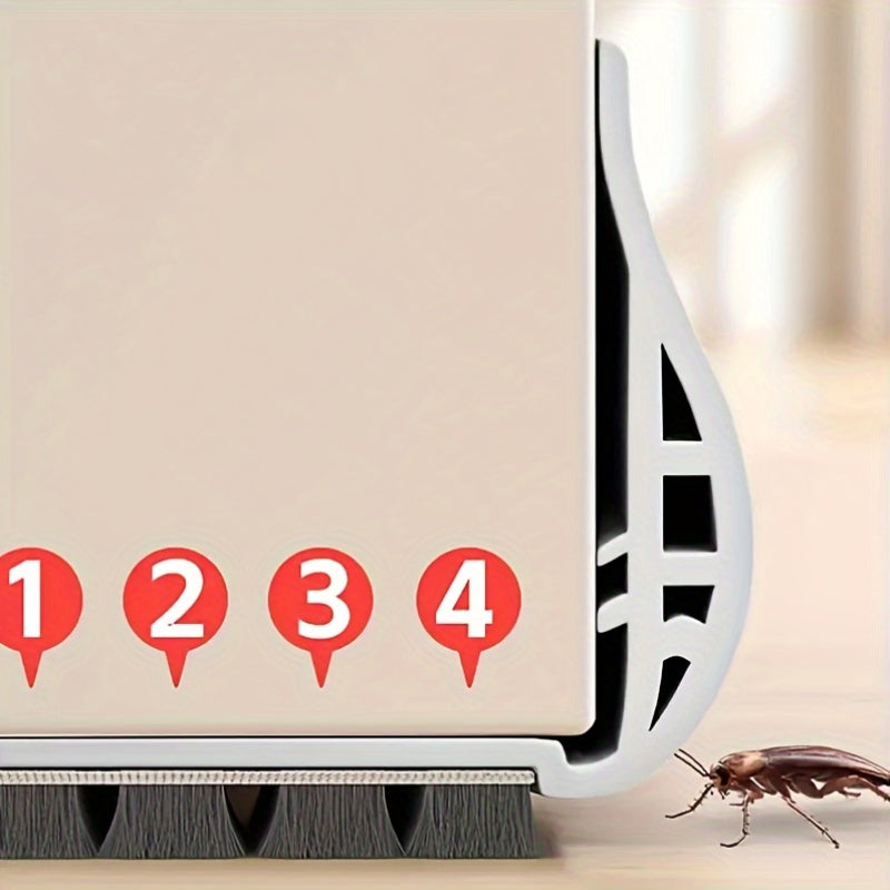 Door stopper – Adjustable gray polyester for energy-efficient insulation and sound protection in the home