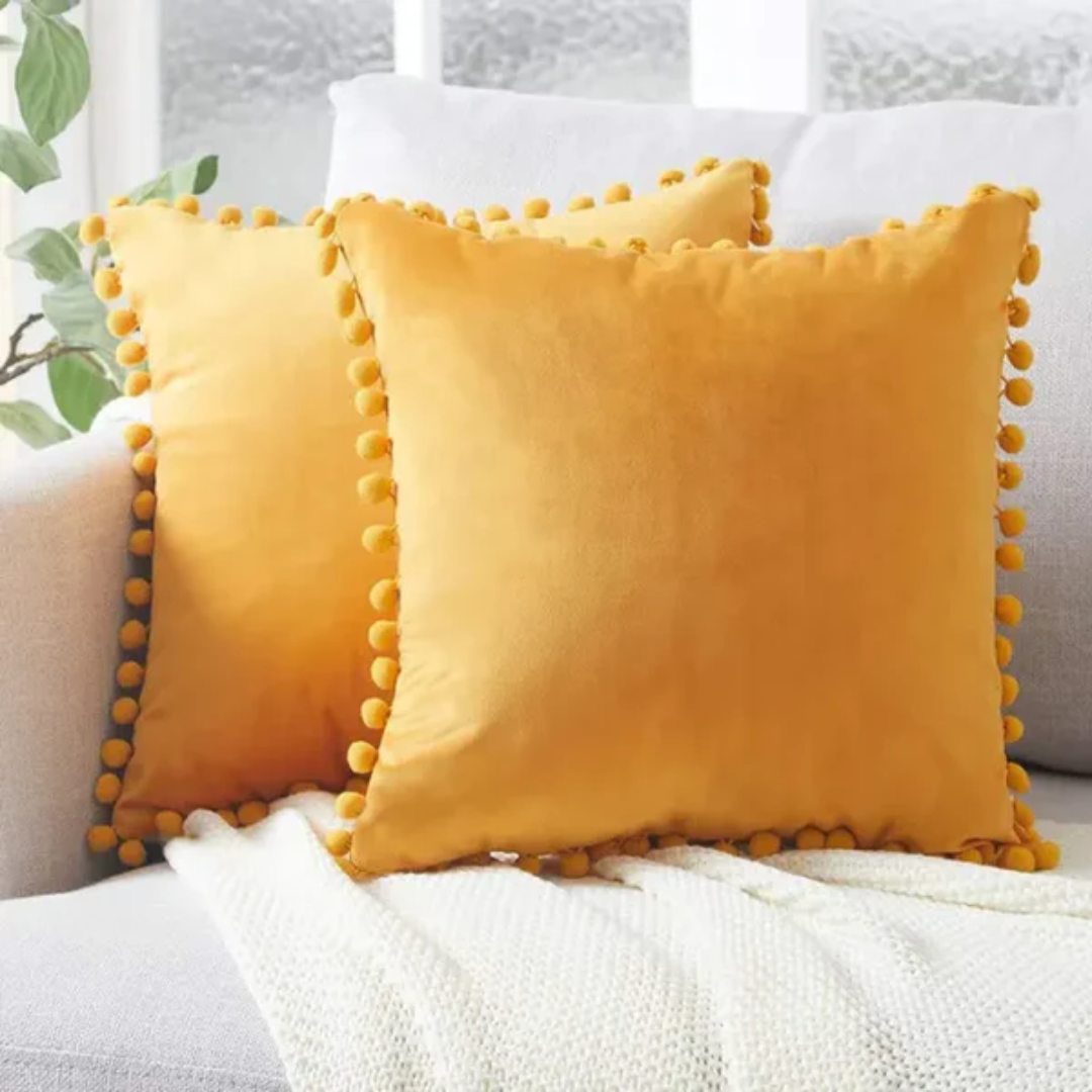 Cushion – Beige, Scandinavian Design for Sofa or Lounge Bench 45x45 cm