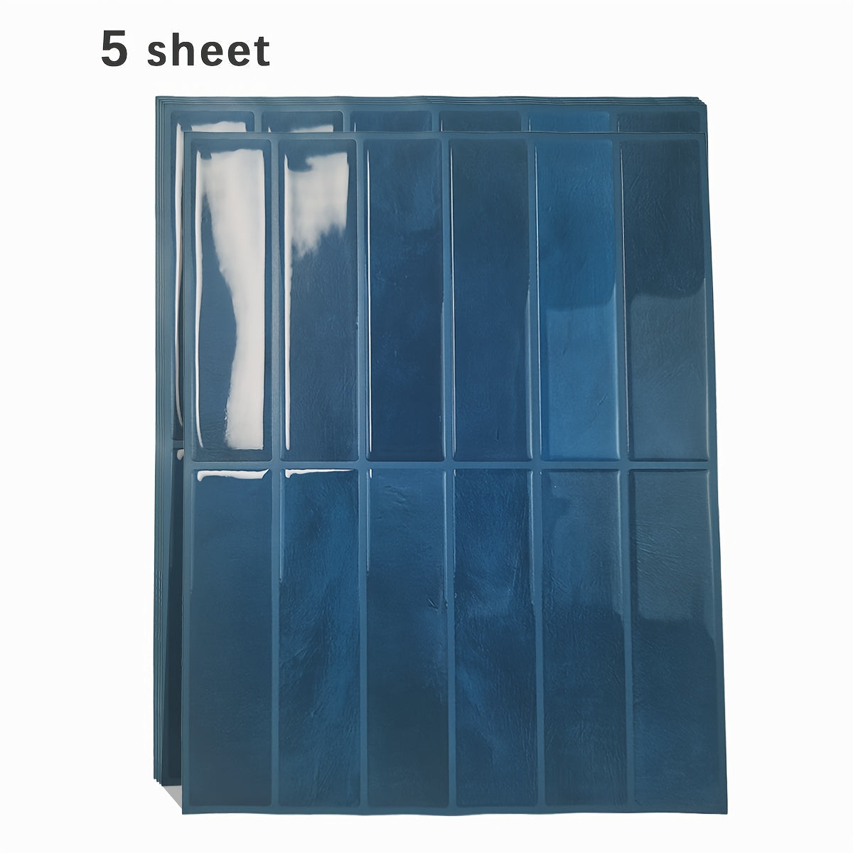 3D Self-adhesive Wall Tiles – Waterproof PVC, Modern Backsplash for Kitchen or Bathroom Decoration