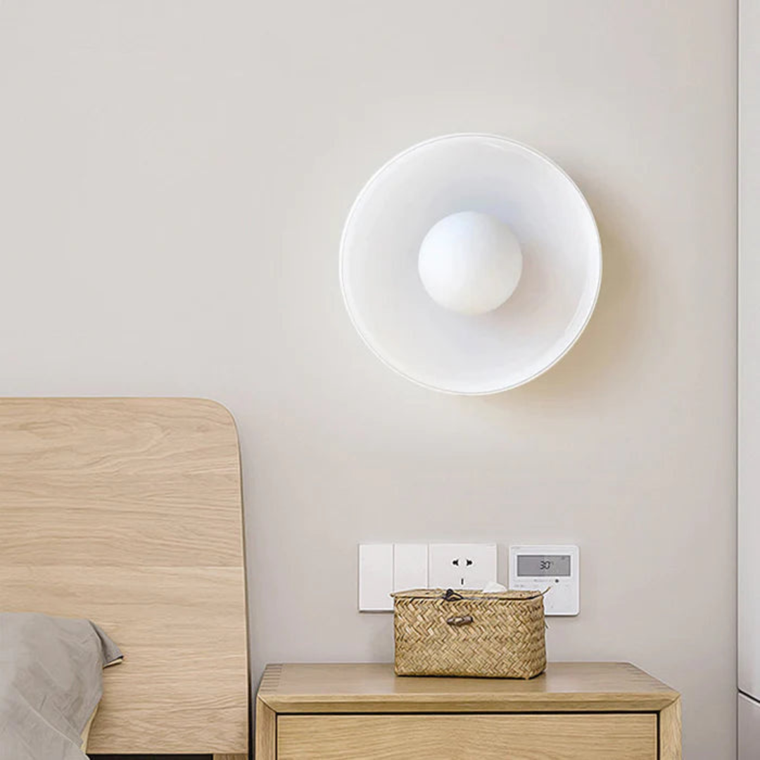 Modern LED Loft Lamp – Glass, Dimmable Light for Living Room, Bedroom or Office