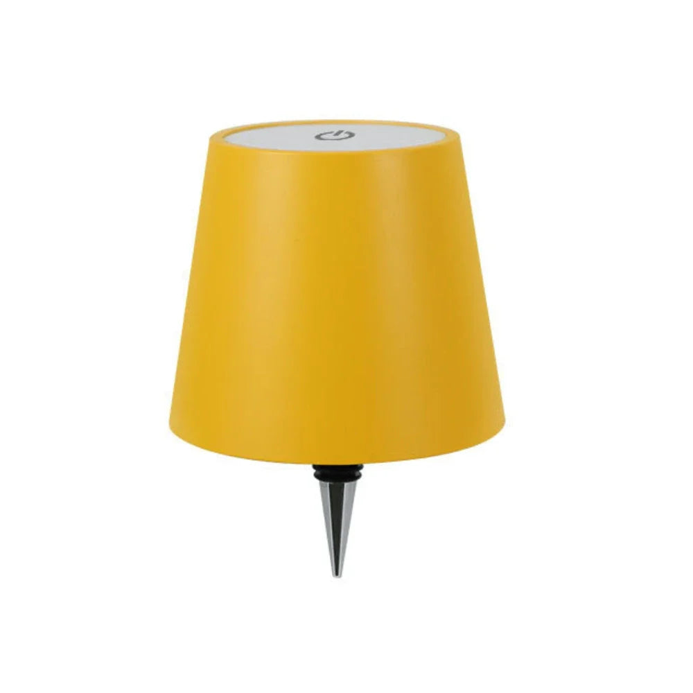Glas Flaske Lampe – USB Opladelig, Justerbar Lysstyrke og Farve til Unik Boligindretning