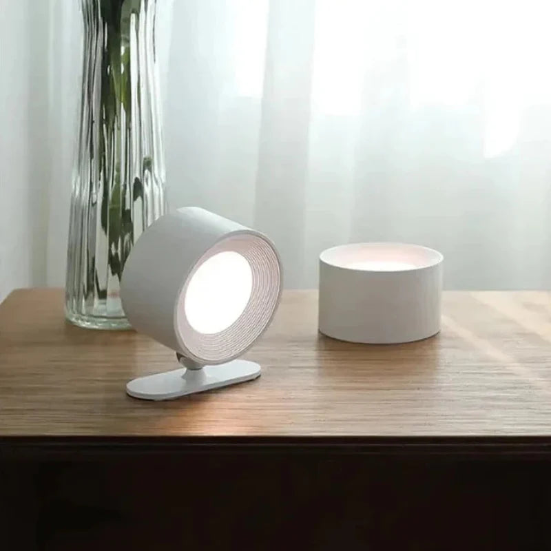 Trådløs Væglampe – Dæmpbar og Opladelig, Minimalistisk Design til Stue eller Soveværelse