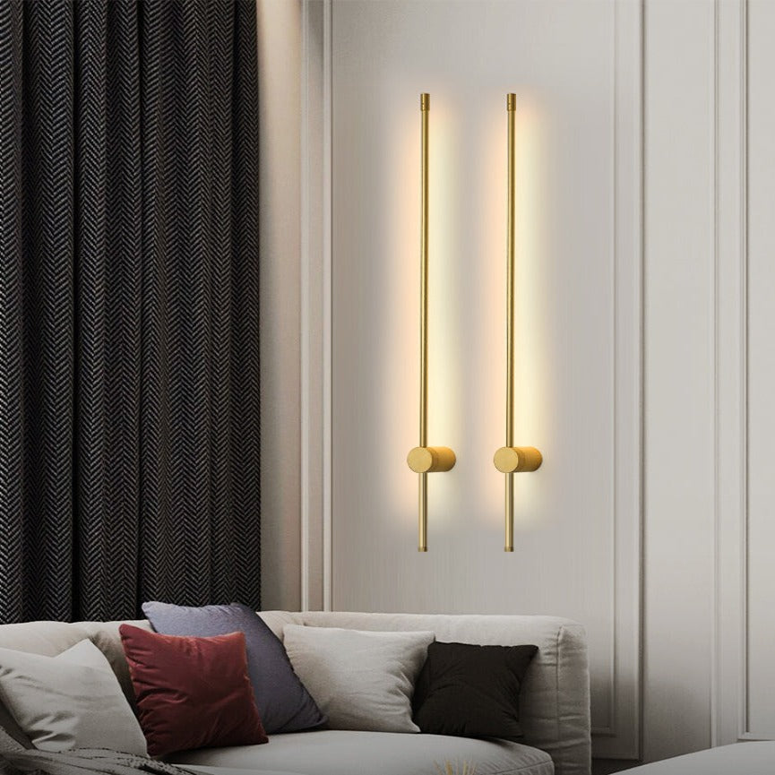 LED Wall Lamp – Slim Design, White for Modern or Scandinavian Interiors