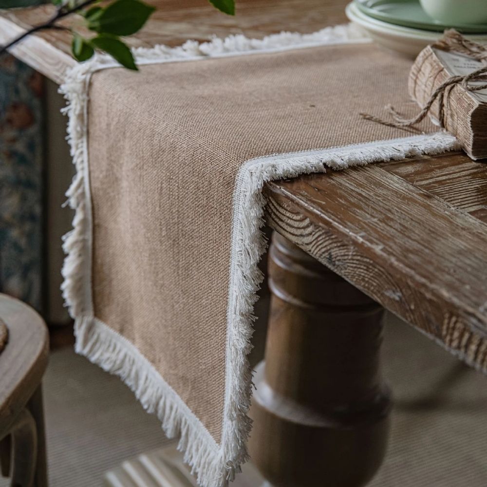 Jute Placemat – Neutral, Bohemian Style for Dining Table or Party Decoration