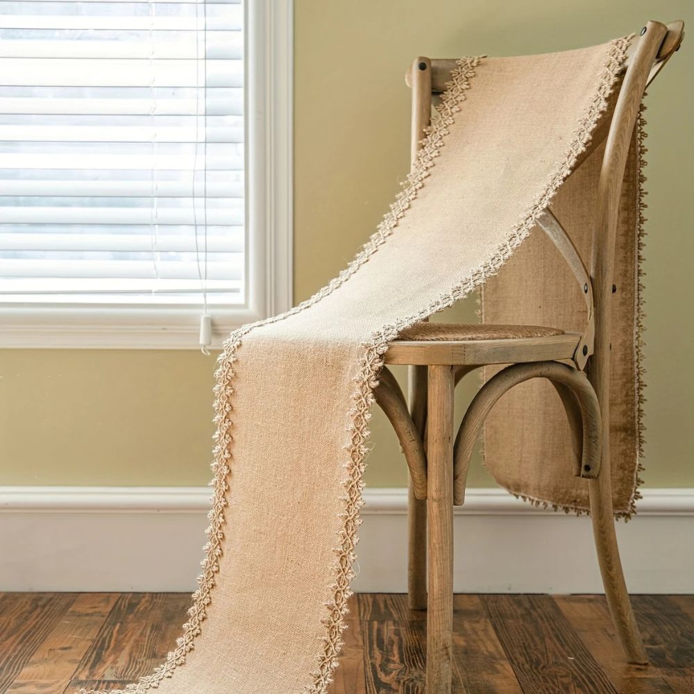 Jute Placemat – Neutral, Bohemian Style for Dining Table or Party Decoration