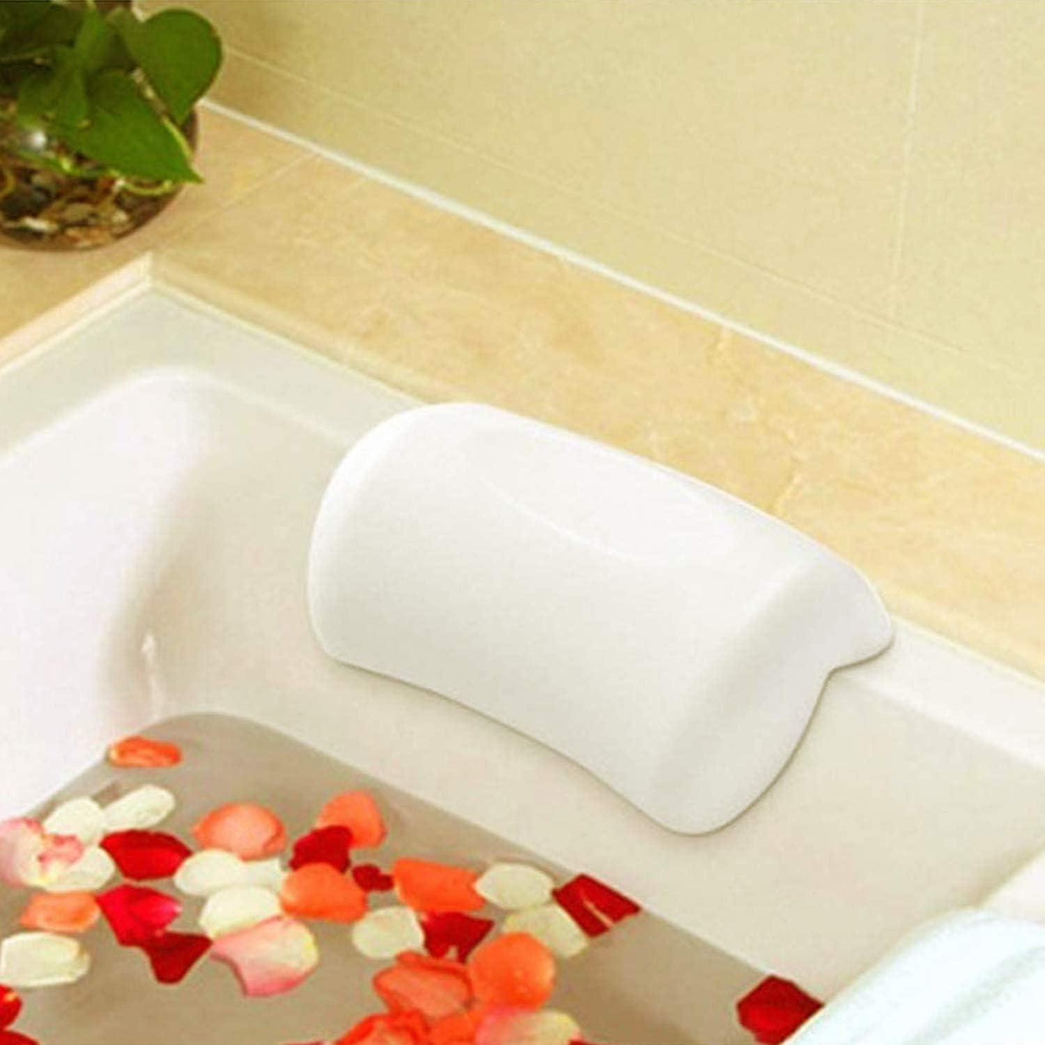 Ergonomisk Badepude – Blødt, Vandtæt Design til Afslapning i Bad eller Spa