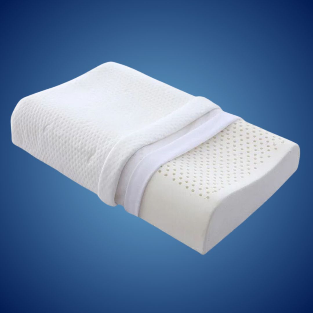 Orthopedic Pillow – 100% Natural Rubber, Support for Neck and Head for All Sleeping Positions