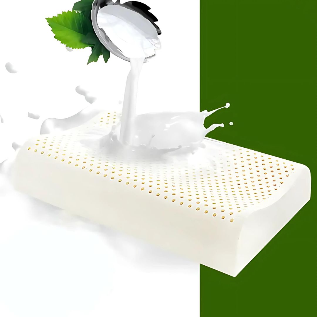 Orthopedic Pillow – 100% Natural Rubber, Support for Neck and Head for All Sleeping Positions
