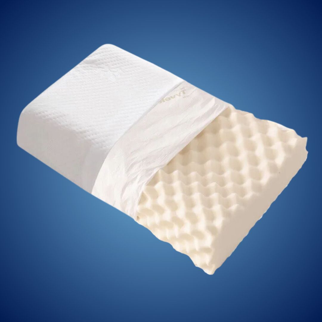 Orthopedic Pillow – 100% Natural Rubber, Support for Neck and Head for All Sleeping Positions