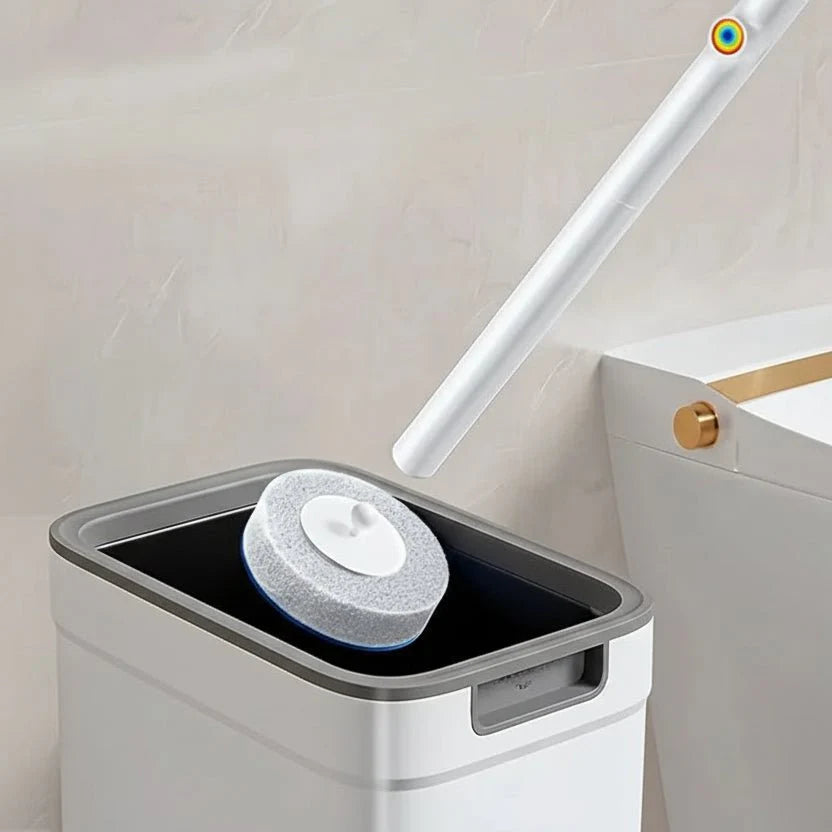 Disposable Toilet Cleaner – Plastic, Hygienic System with Holder for Bathroom Maintenance