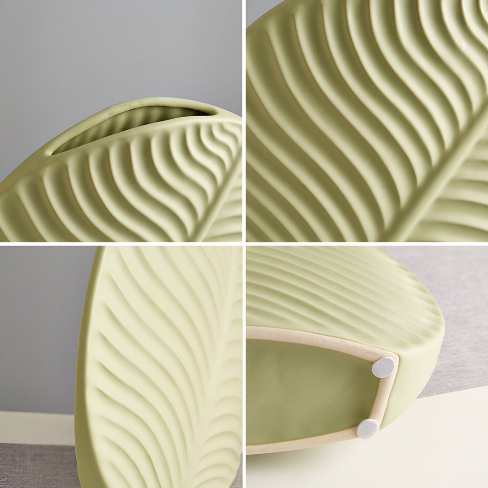 Ceramic Vase – Handmade, Neutral, Minimalist Design for Flowers or Table Decoration