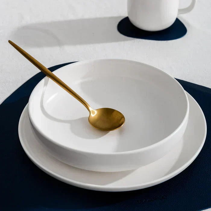 Minimalist cutlery set – Stainless steel, elegant design for any table setting