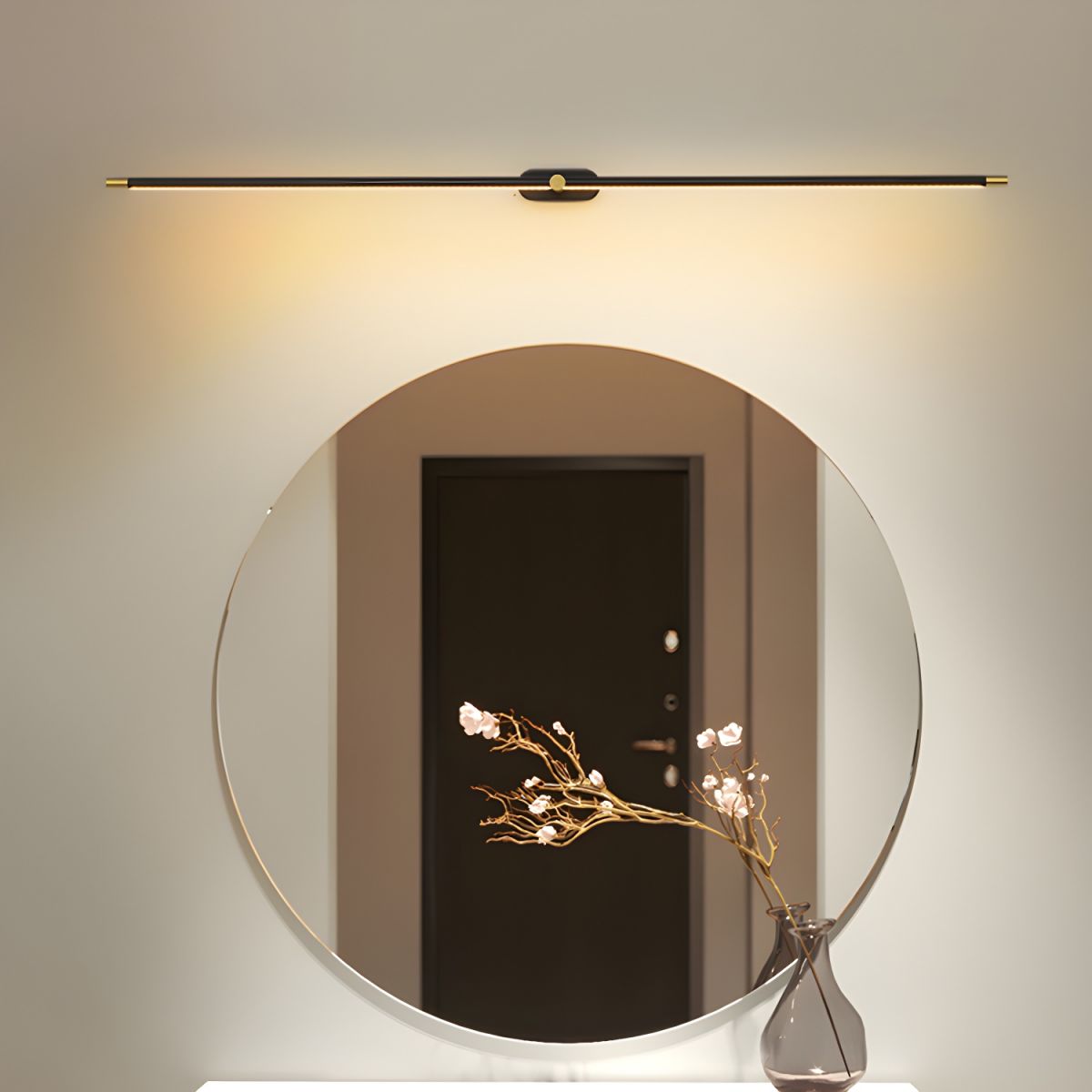 Draadloze LED-wandlamp – Aluminium, minimalistisch ontwerp voor de woonkamer, slaapkamer of kantoor