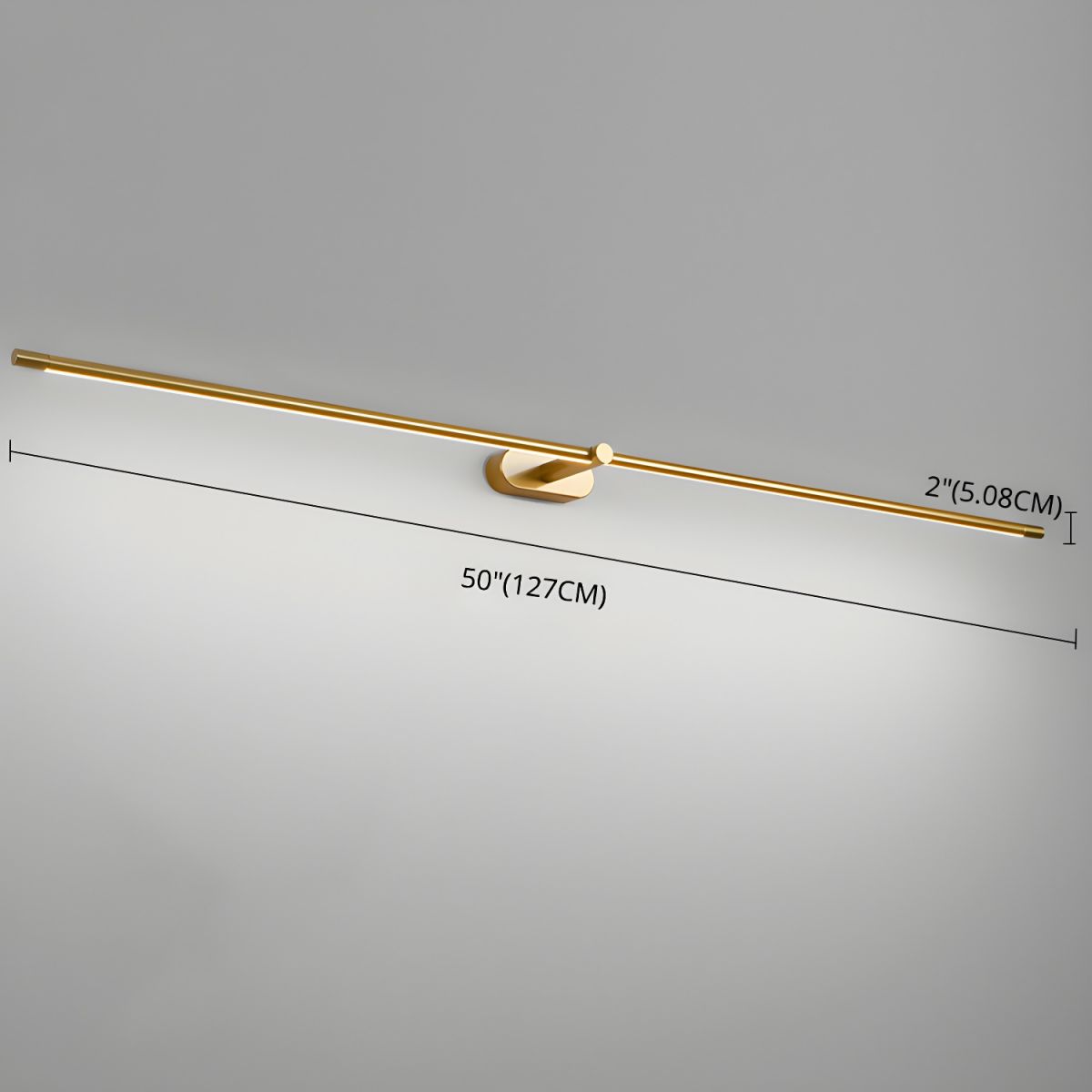 Draadloze LED-wandlamp – Aluminium, minimalistisch ontwerp voor de woonkamer, slaapkamer of kantoor