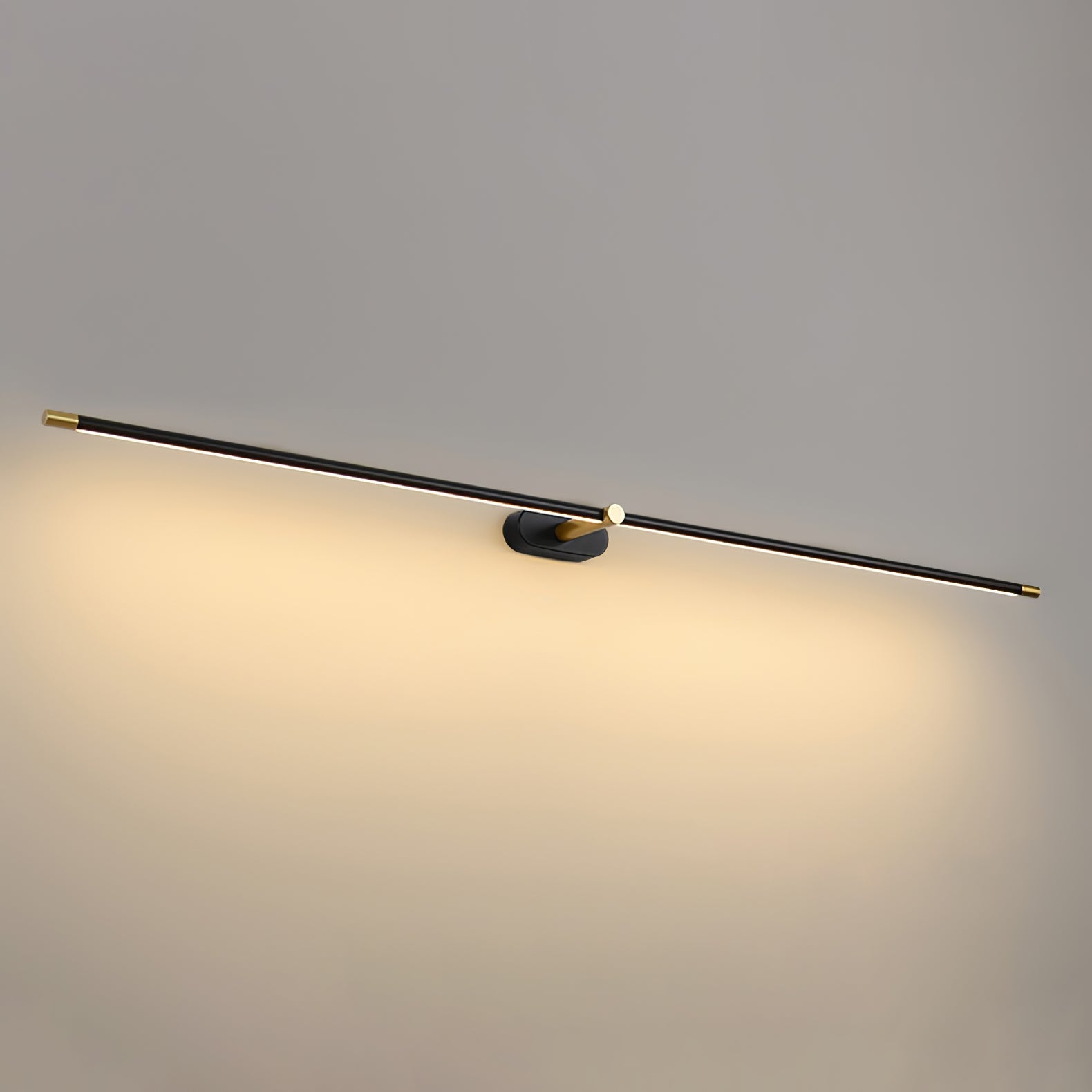 Draadloze LED-wandlamp – Aluminium, minimalistisch ontwerp voor de woonkamer, slaapkamer of kantoor