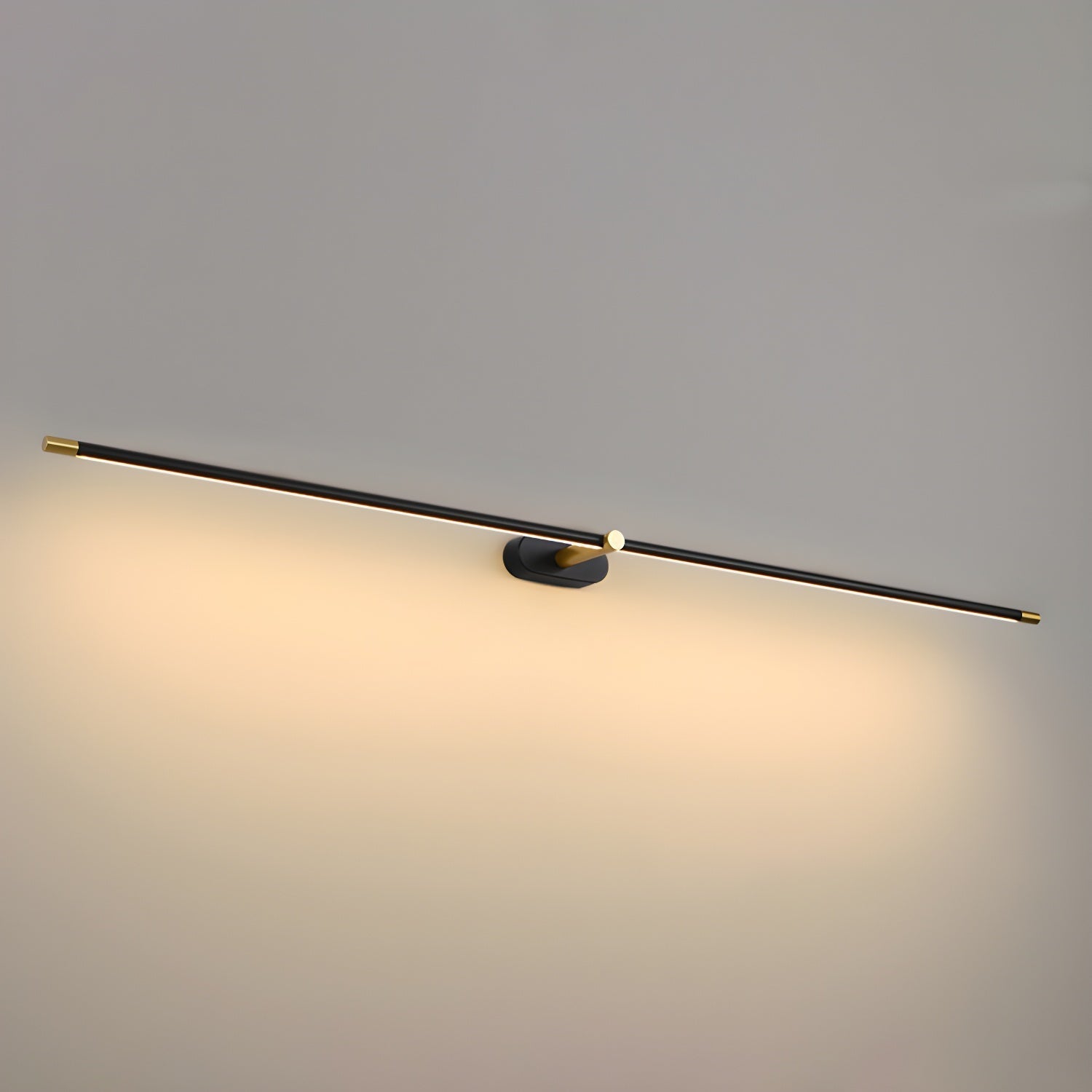 Draadloze LED-wandlamp – Aluminium, minimalistisch ontwerp voor de woonkamer, slaapkamer of kantoor