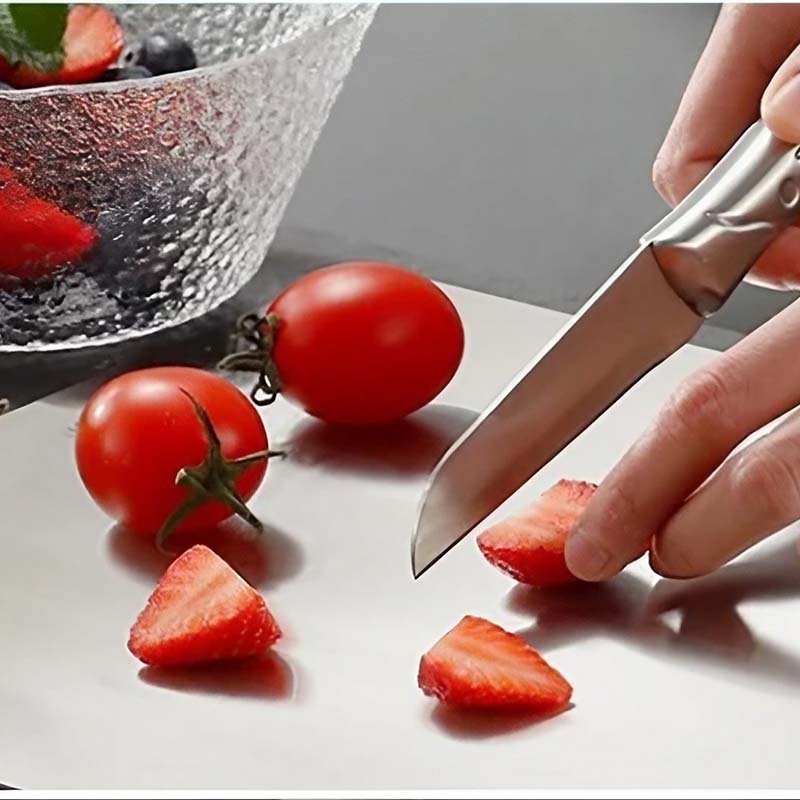 RVS Cutting Board – Antibacterial, Modern Design for Hygienic Kitchen and Cooking