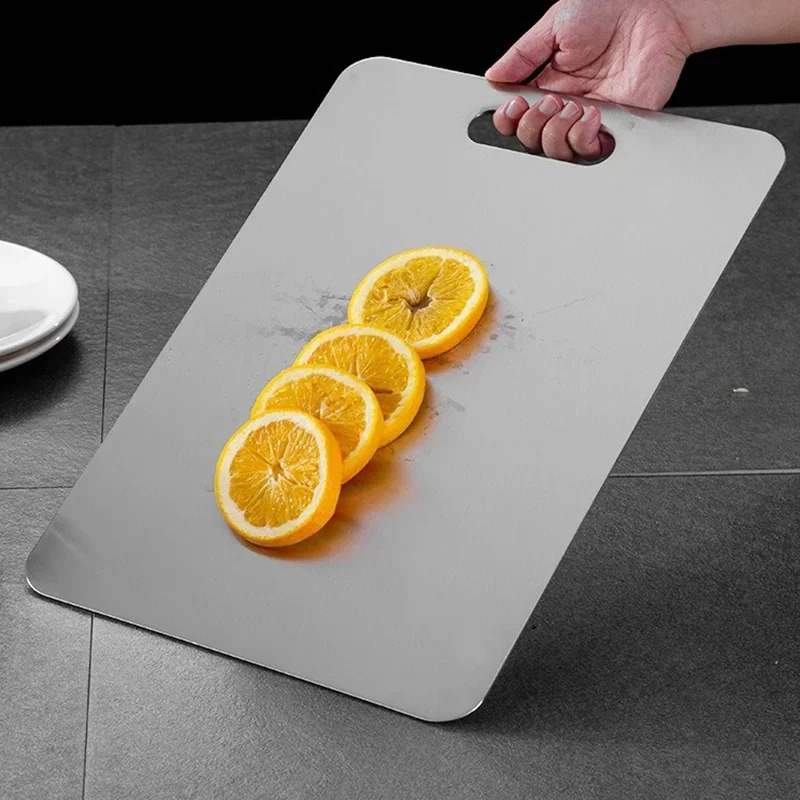 RVS Cutting Board – Antibacterial, Modern Design for Hygienic Kitchen and Cooking