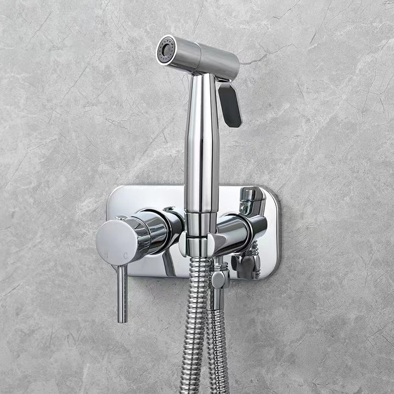 Hand Bidet Spray – Stainless Steel, Modern Design with Hot and Cold Water for Bathroom or Toilet