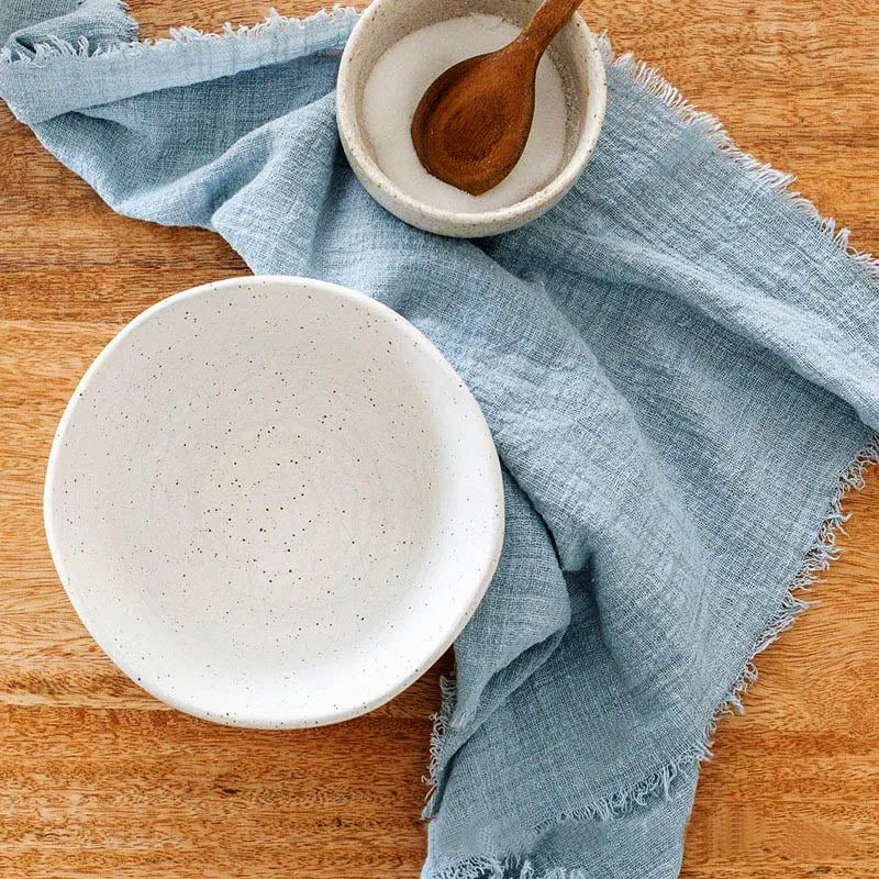 Rustic Cotton Napkins – Natural, Neutral for Table Setting at Weddings or Restaurants