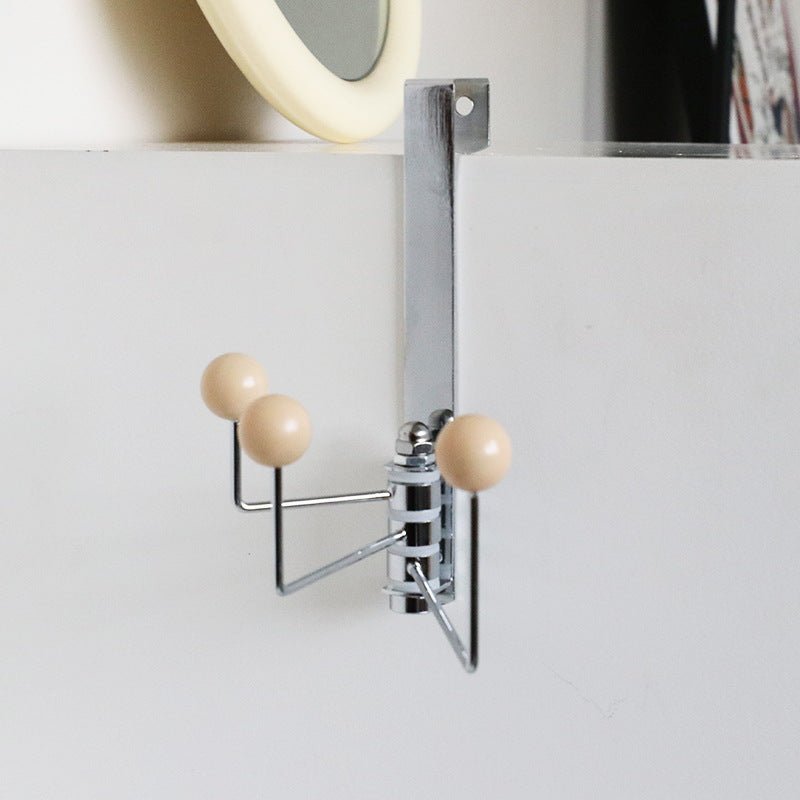 Door Hooks – Black Carbon Steel, Modern Storage Solution for the Entryway or Bedroom