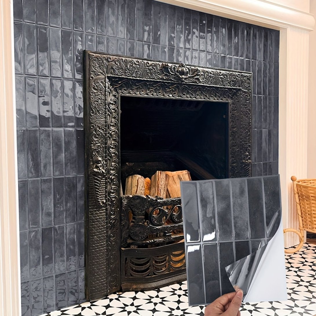 3D Self-adhesive Wall Tiles – Waterproof PVC, Modern Backsplash for Kitchen or Bathroom Decoration