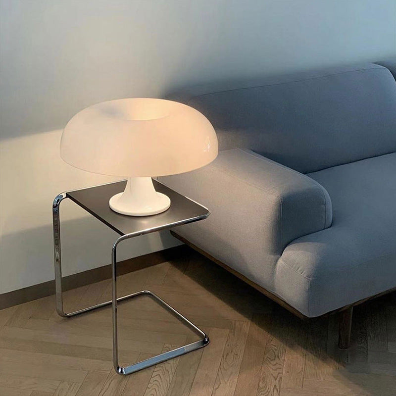 Retro tafellamp – dimbare lamp van ijzer en glas voor de woonkamer of slaapkamer