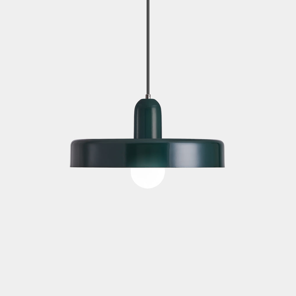 Pendant lamp - Modern design lamp in colorful iron for the dining table, kitchen, or living room.