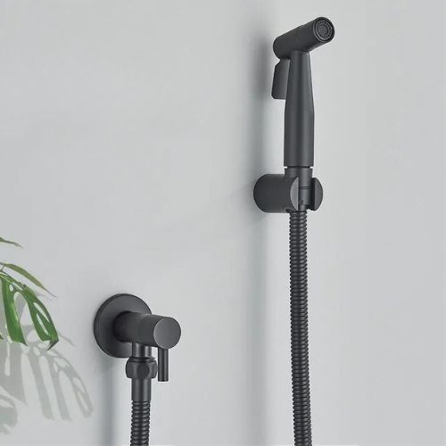 Bidet Hand Shower – Stainless Steel, Modern Design with 1.2 m Hose for Hygienic Use in the Bathroom