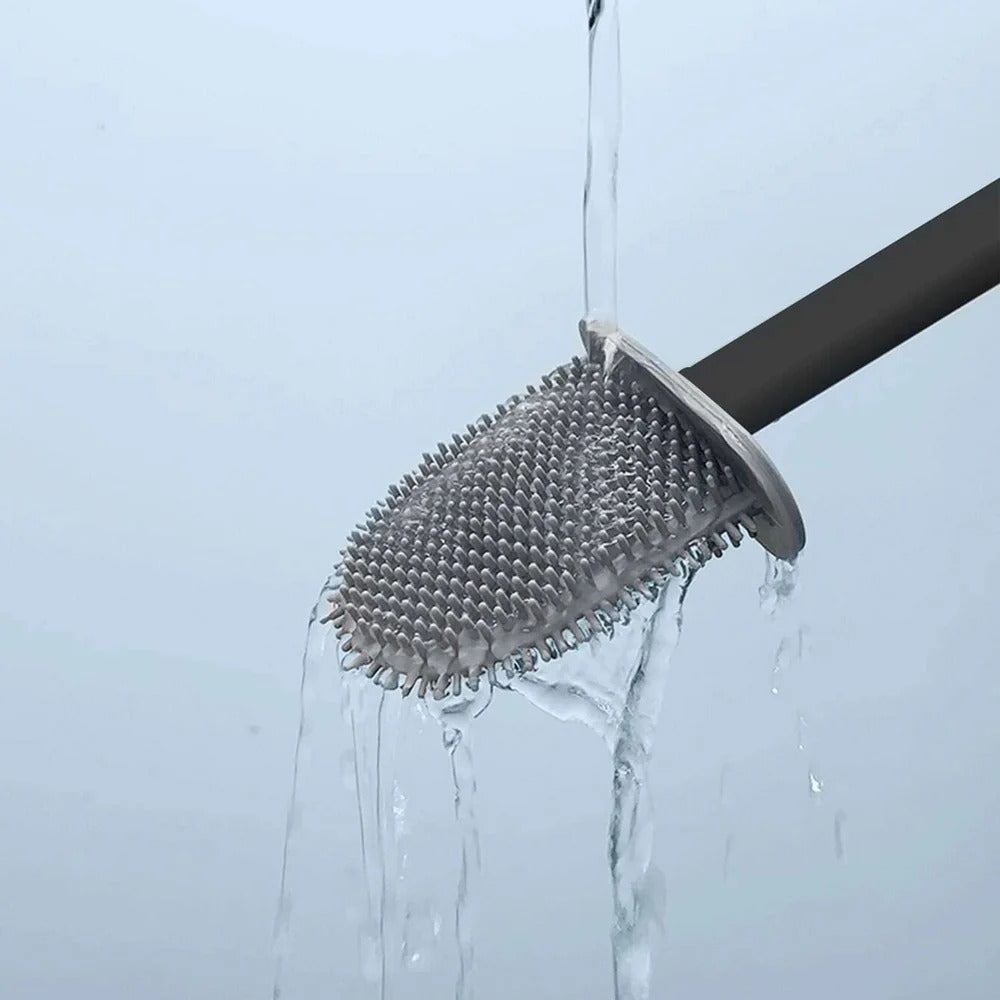 Silikone Toilebørste – Antibakteriel, Fleksibel Design til Hygiejnisk Badeværelsesrengøring