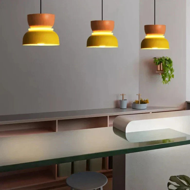 Skandinavisk Pendellampe – Pastel Farve, Moderne Design til Stue eller Spisestue