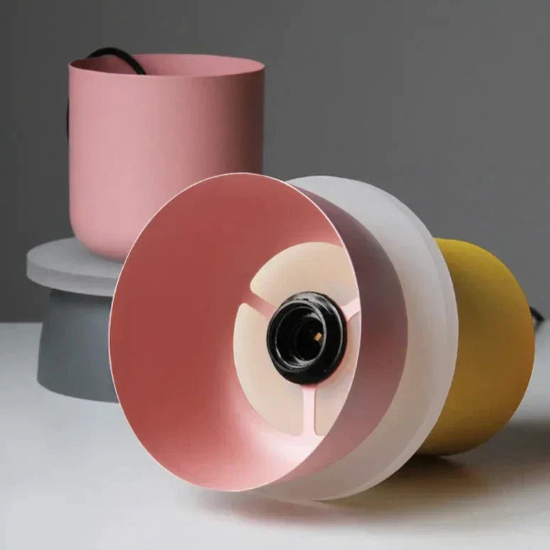 Skandinavisk Pendellampe – Pastel Farve, Moderne Design til Stue eller Spisestue