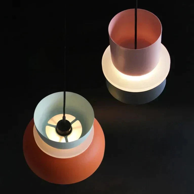 Skandinavisk Pendellampe – Pastel Farve, Moderne Design til Stue eller Spisestue