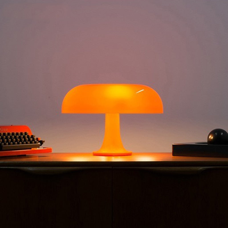 Retro tafellamp – dimbare lamp van ijzer en glas voor de woonkamer of slaapkamer