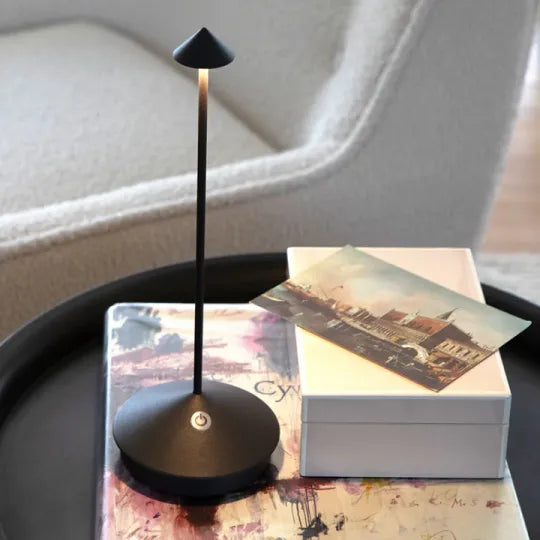LED-tafellamp met snoer – Aluminium, modern design voor binnen- en buitenverlichting