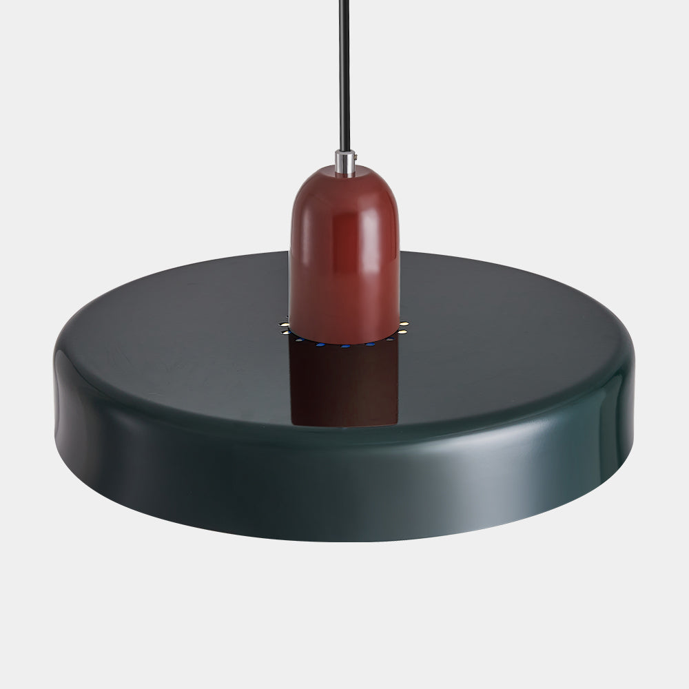 Pendellampe - Moderne designlampe i farverigt jern til spisebordet, køkkenet eller stuen.